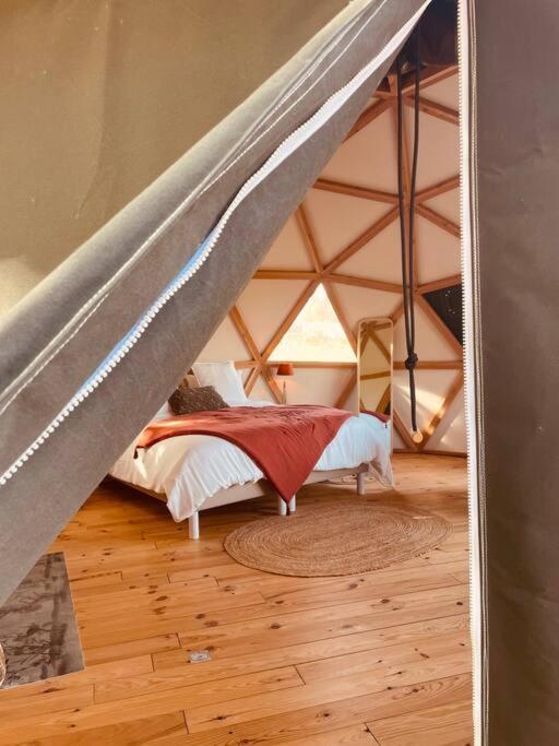 Dome Insolite Cedre Jacuzzi Et Petits Dejeuners Inclus Lagraulet-du-Gers Exteriér fotografie