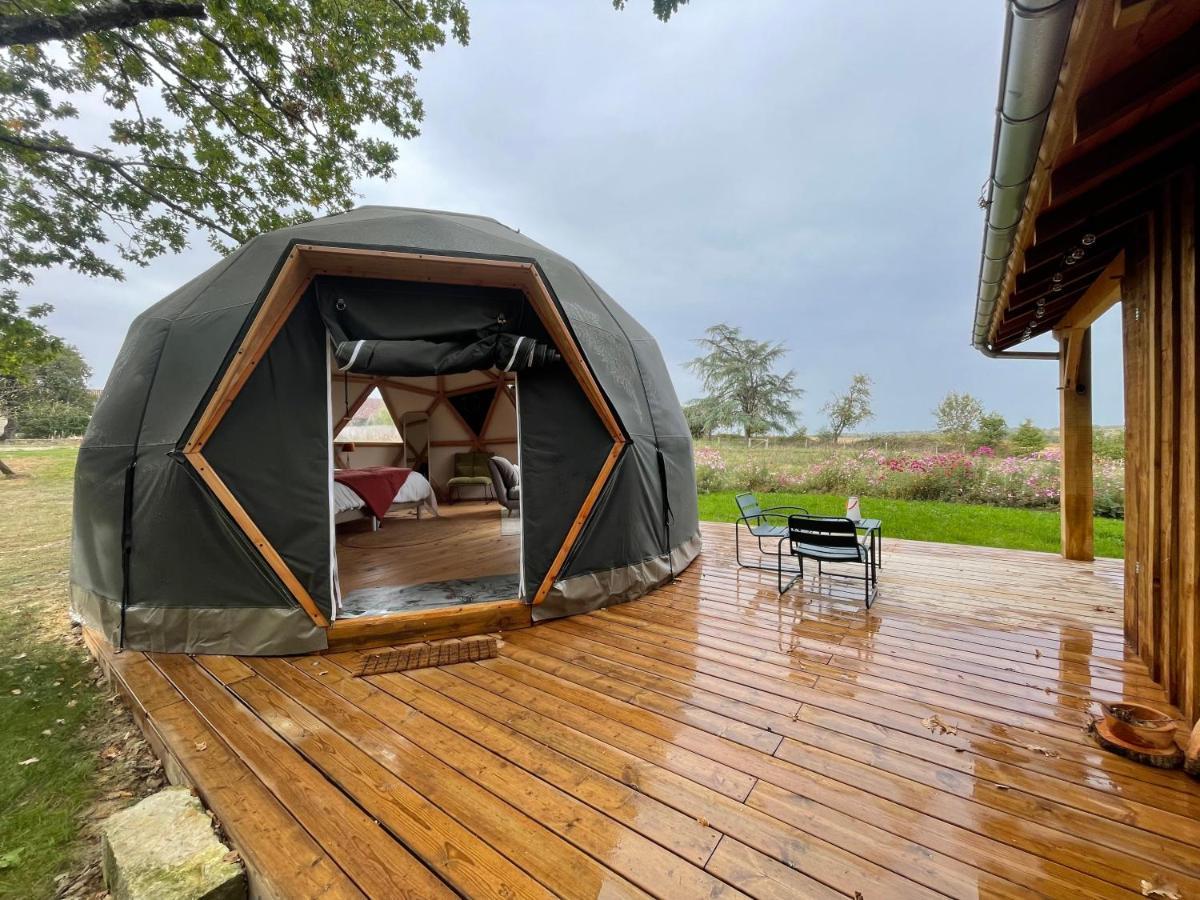 Dome Insolite Cedre Jacuzzi Et Petits Dejeuners Inclus Lagraulet-du-Gers Exteriér fotografie