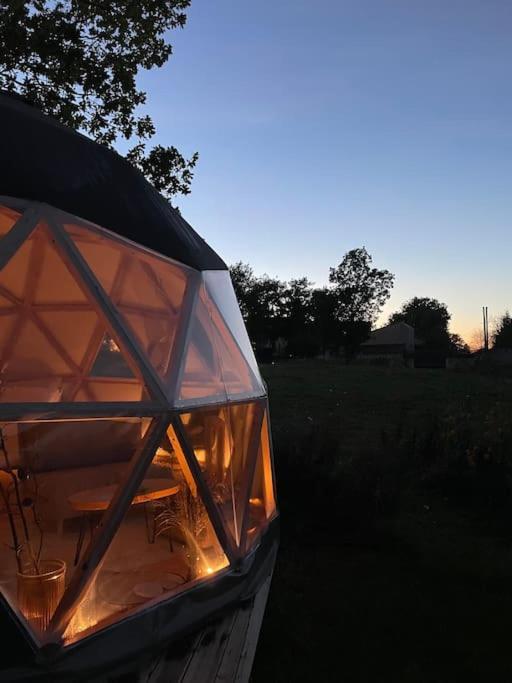 Dome Insolite Cedre Jacuzzi Et Petits Dejeuners Inclus Lagraulet-du-Gers Exteriér fotografie
