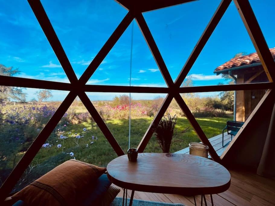 Dome Insolite Cedre Jacuzzi Et Petits Dejeuners Inclus Lagraulet-du-Gers Exteriér fotografie