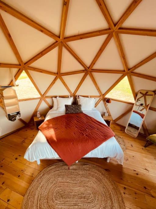 Dome Insolite Cedre Jacuzzi Et Petits Dejeuners Inclus Lagraulet-du-Gers Exteriér fotografie