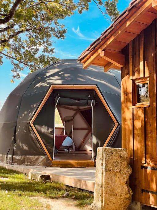 Dome Insolite Cedre Jacuzzi Et Petits Dejeuners Inclus Lagraulet-du-Gers Exteriér fotografie