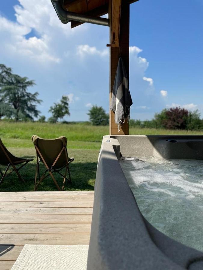 Dome Insolite Cedre Jacuzzi Et Petits Dejeuners Inclus Lagraulet-du-Gers Exteriér fotografie