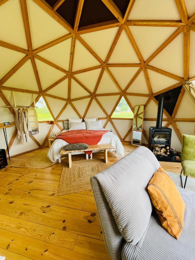 Dome Insolite Cedre Jacuzzi Et Petits Dejeuners Inclus Lagraulet-du-Gers Exteriér fotografie