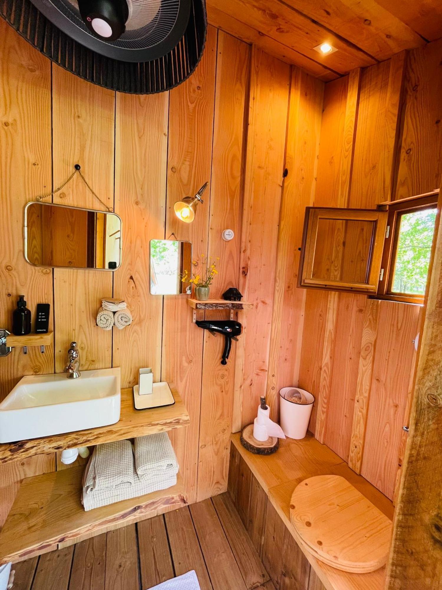 Dome Insolite Cedre Jacuzzi Et Petits Dejeuners Inclus Lagraulet-du-Gers Exteriér fotografie
